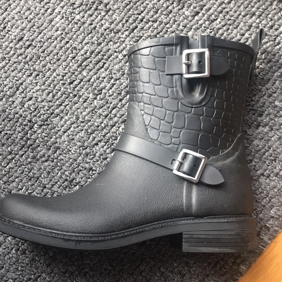 Sam Edelman black rain boots - Picture 6 of 7